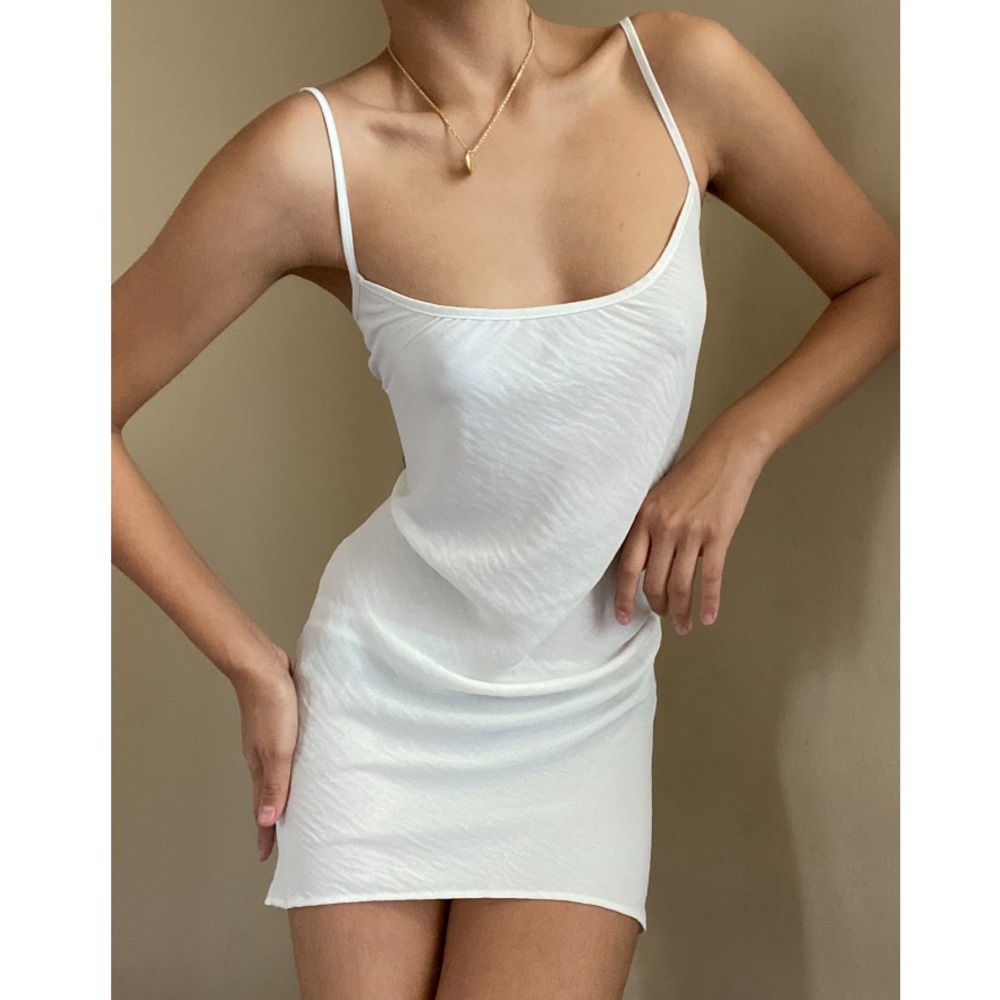 Flowy slip dress